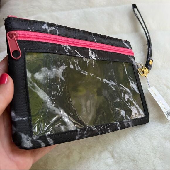 Simply Southern Phone Wristlet Marble Pattern Black/Grey/Pink NWT 🏷 - Picture 3 of 10